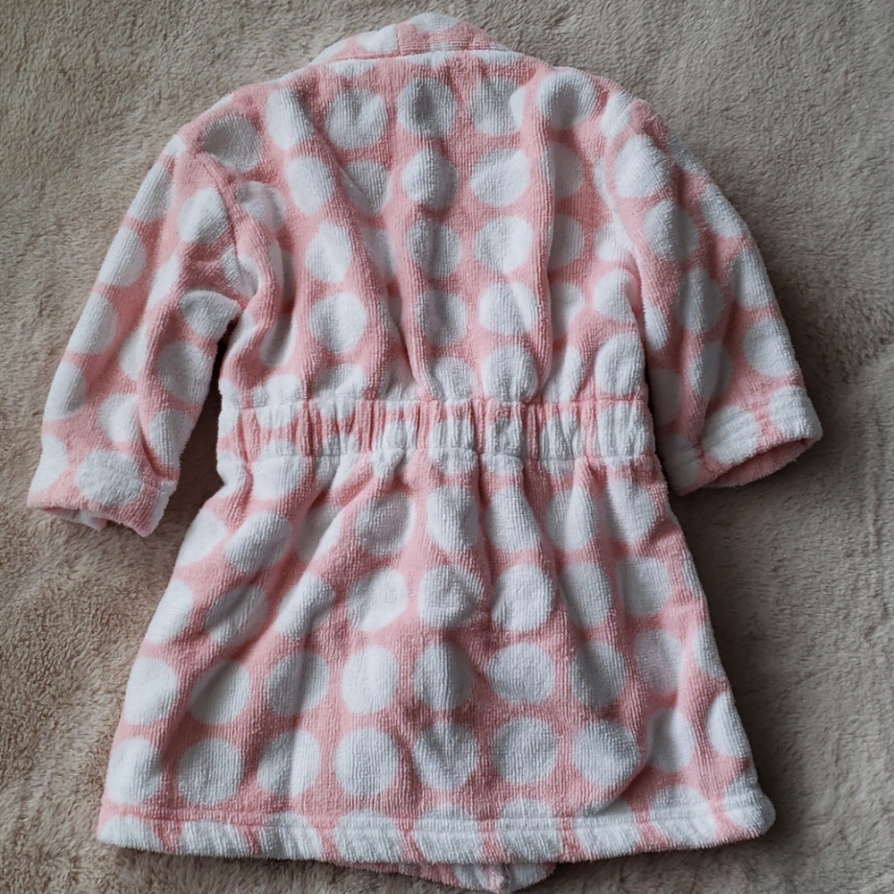 Pink & white robe - Picture 2 of 2